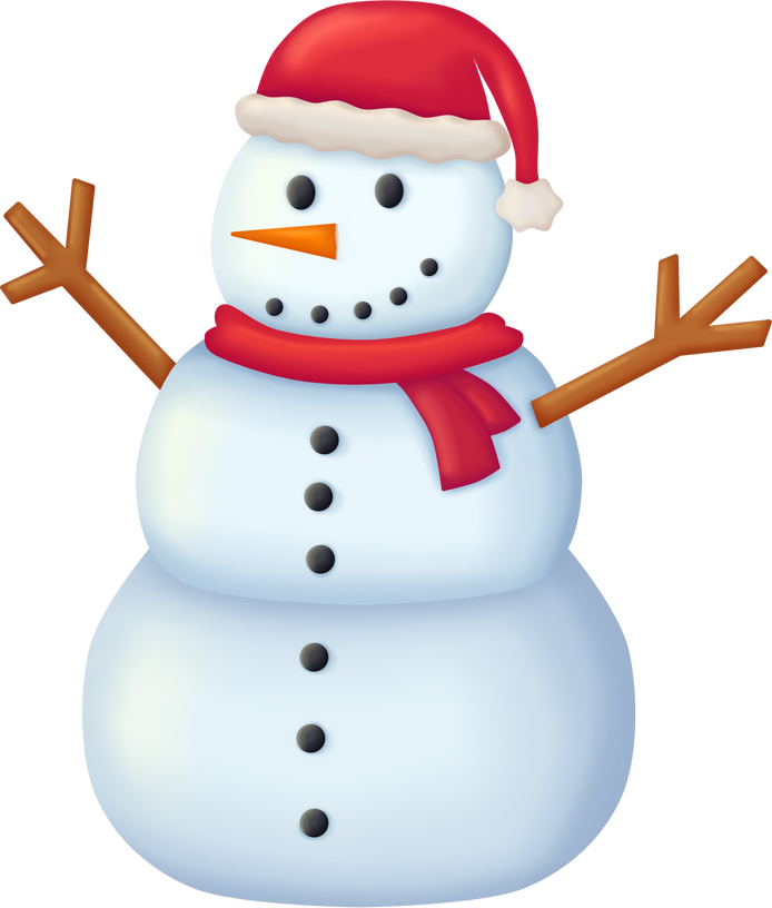 Illustration of a Snowoman